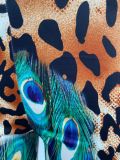 Print Tie Up Bikinis+Pants Three Piece Swimsuit LSL-0007
