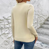 Plus Size Fashion Sweater Cardigan Jacket FSXF-741