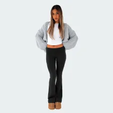 Fashion Slim Low-Rise Flared Pants GXYF-H0412