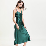 Halter Dress V-Neck Sexy Long Pajamas GDNL-5020B