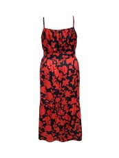 Plus Size Summer Holiday Sling Dress GWSF-215063342