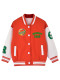 Plus Size Long Sleeve Tops Baseball Jacket GAWE-6275