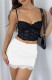 Sexy Nightclub Lace Super Short Skirt MZ-2868