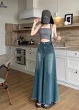 Vintage Wide Leg Loose Flared Jeans XCFF-1189