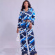 Casual Long Sleeve Print Shirt Wide Leg Pants Set HNIF-2306