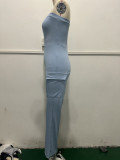 Solor Color Tight Tube Tops Jumpsuit GYZY-8918