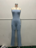 Solor Color Tight Tube Tops Jumpsuit GYZY-8918