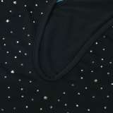 Hot Diamond One-shoulder Beaded Mini Dress NY-3231