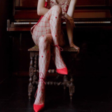 Sexy Dot Diamond Fishing Net Stockings Erotic Silk Pantyhose GYDE-41+49