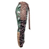 Camouflage Leopard Print Casual Pant (With Belt) LSL-LS6435
