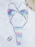 Sexy Gradient Color One Piece Swimsuit CASF-6728