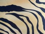 Tiger Print Sling Raw Edge Split Maxi Dress GADE-5996