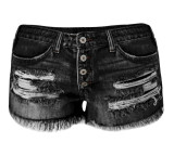 Fashion Holes Denim Shorts XCFF-317661