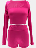 Solid Color Fashion Wear 4 Piece Set  SFY-TD2784