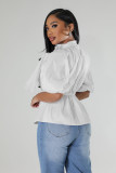 Solid Color Long Sleeve Slim Shirt SFY-TD2785