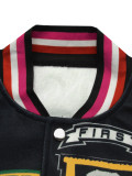 Double Threaded Baseball Printed Jacket SFY-HY111