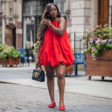 Solid Color Sleeveless Loose Mini Dress NY-S10878