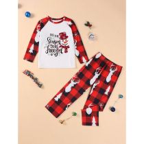 Family Christmas Printed Homewear Pajamas Parent-Child Clothing GSGS-0599#