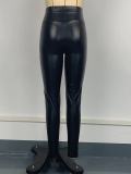 Fashion Skinny PU Leather Pants GWDS-240795