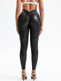 Sexy PU Leather Pencil Pants GWDS-240702