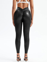 Sexy PU Leather Pencil Pants GWDS-240702