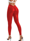 Sexy PU Leather Pencil Pants GWDS-240702