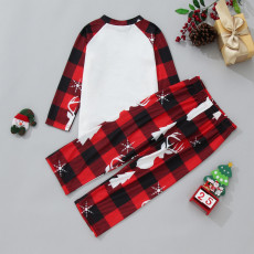 Family Christmas Printed Homewear Pajamas Parent-Child Clothing GSGS-0599#