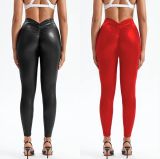 Sexy PU Leather Pencil Pants GWDS-240702