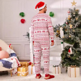 Christmas Printed Parent-Child Pajamas Family Set GSGS-0660