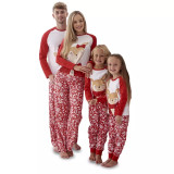 Christmas Printed Homewear Pajamas Parent-Child Set GSGS-0670