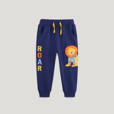 Kids Boys Knitted Embroidery Sport Pants  GASD-3116
