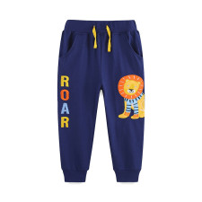 Kids Boys Knitted Embroidery Sport Pants  GASD-3116
