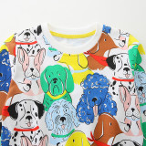 Kids Boys Cartoon Prints Long Sleeve Sweatshirt GASD-8212
