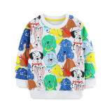 Kids Boys Cartoon Prints Long Sleeve Sweatshirt GASD-8212