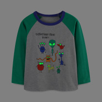Kids Boys' Luminous Printed Long Sleeve T-Shirt GASD-5380