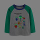 Kids Boys' Luminous Printed Long Sleeve T-Shirt GASD-5380