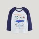 Kids Boys Print Color Block T Shirt GASD-5373