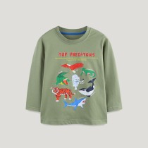 Kids Boy Long Sleeve Casual Print T Shirt GASD-5377