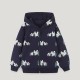 Kids Girl Casual Zipper Long Sleeve Hoodie Sweatshirt Jacket  GASD-6002