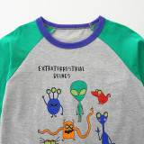Kids Boys' Luminous Printed Long Sleeve T-Shirt GASD-5380