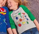 Kids Boys' Luminous Printed Long Sleeve T-Shirt GASD-5380
