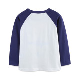 Kids Boys Print Color Block T Shirt GASD-5373