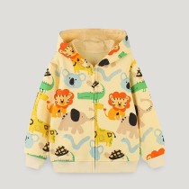 Kids Boy's Cute Print Hooded Sweatshirt GASD-6005