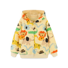 Kids Boy's Cute Print Hooded Sweatshirt GASD-6005