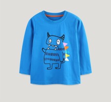 Kids Boy's O Neck Long Sleeve T Shirt GASD-5393