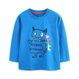 Kids Boy's O Neck Long Sleeve T Shirt GASD-5393