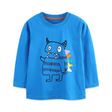 Kids Boy's O Neck Long Sleeve T Shirt GASD-5393