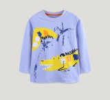 Kids Boy's Long Sleeve Print T Shirt GASD-5386