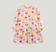 Kids Girl's Floral Printed O Neck Princess Dress GASD-1533