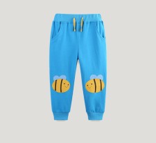 Kids Bee Embroidered Patch Sweatpants GASD-3120